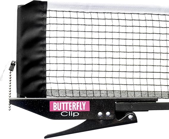 Butterfly Table Tennis Clip Net & Post Set