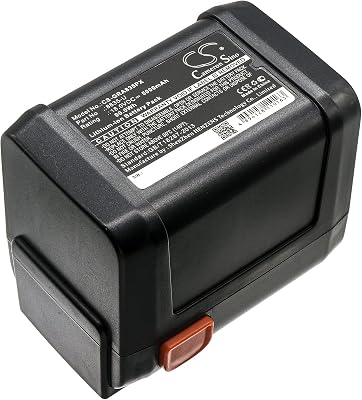 18.0V High-Performance Replacement Battery for ErgoCut 48-Li 8878 CST 2018-Li ErgoCut 8878 EasyCut 8873 8882 8841 HighCut 48-Li AccuCut Li 8865 with 8835 8835-U 8839-205000mAh