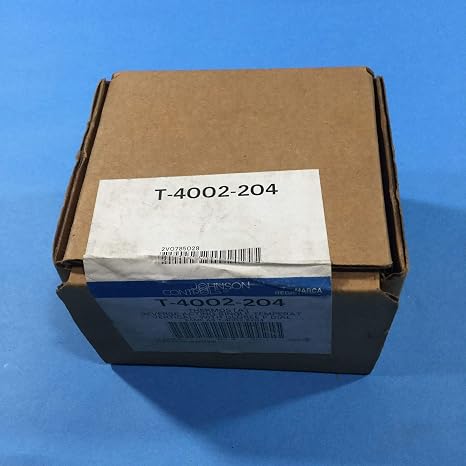 Johnson Controls T-4002-204 Pneumatic Thermostat, RA, 55 to 85 Degree F