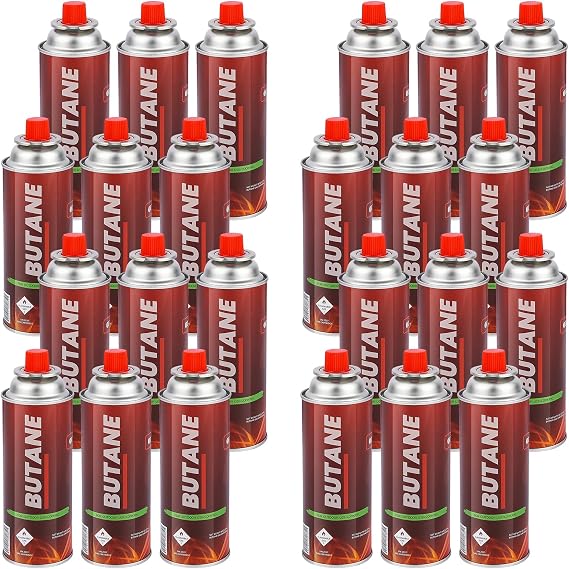 Butane 8 Ounce Canister, 24 Pack