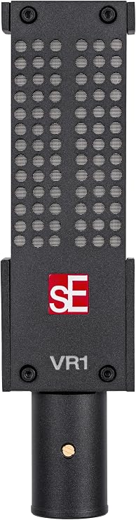 SE ELECTRONICS VR1 Passive Ribbon Microphone with Full 20Hz-18kHz Frequency Response - Classic Ribbon Mic for Acoustic Guitar, Guitar Cabinets, Drums, Acoustic Instruments, Vocals & More