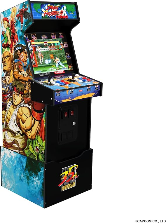 Arcade1Up Capcon Legacy Arcade Game 2022 Vacuum Wave Fist Edition