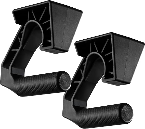Neutral Grip Pull Up Handles for Doorway, Barbell & Floor Training