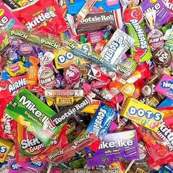 Ultimate Name Brand Candy Variety Pack - 15 lb Bulk Candy Individually Wrapped - No filler Candies - Perfect for Party Candies Stuffers or Party Favor Candys for Kids Goodie Bags - Party Favors for Kids