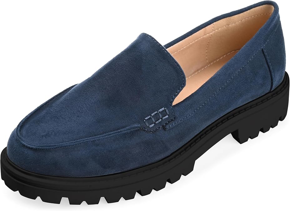 Journee Women's Comfort System Erika Medium and Wide Width Loafer