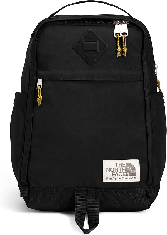 The North Face Berkeley Daypack, OS, TNF Black/Mineral Gold-NPF