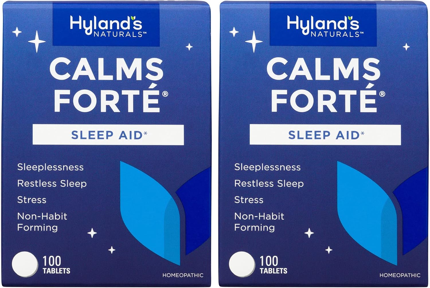 Hylands Calms Forte 100's - 1 Ct, 2 Pack by Hylands