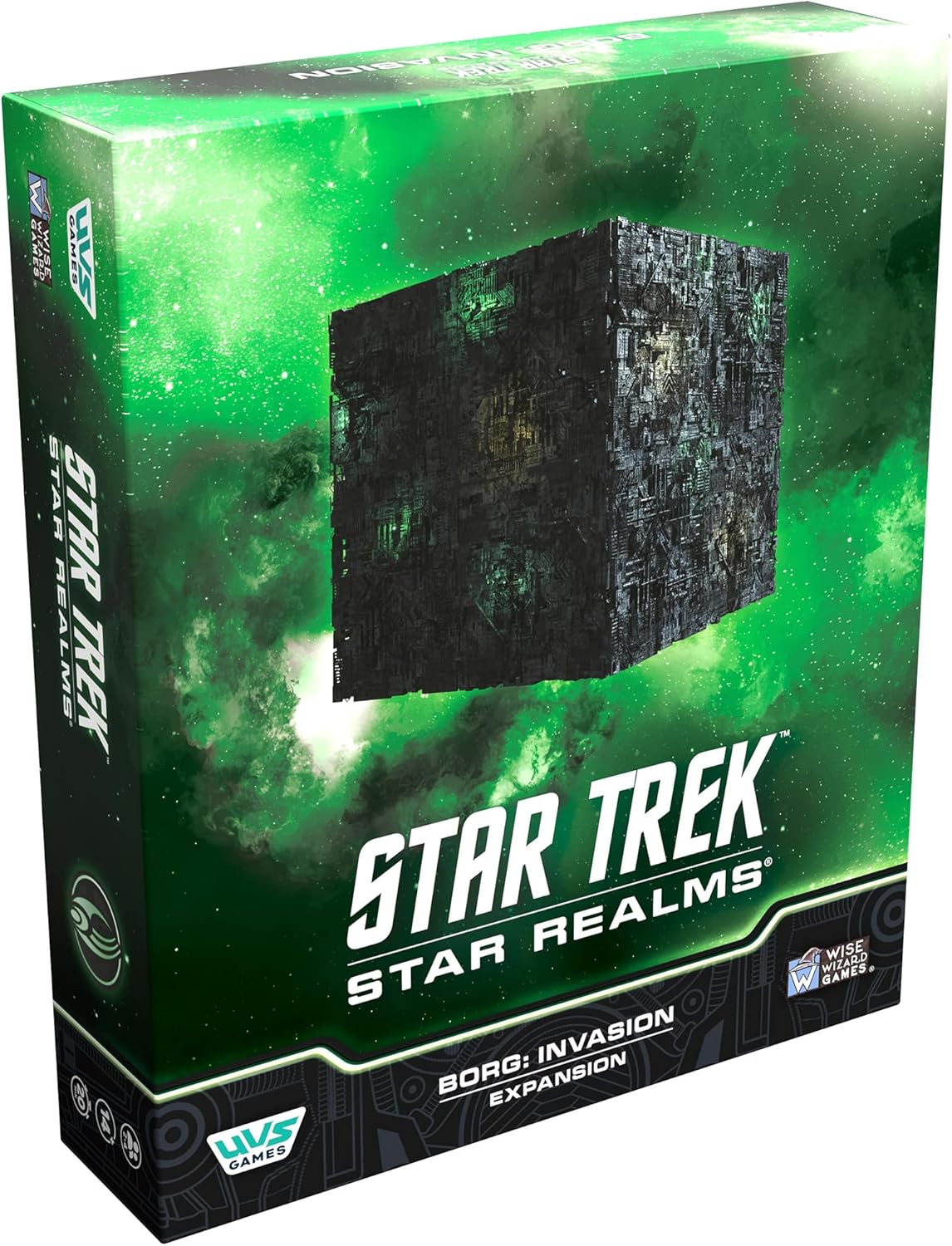 UVS Games | Star Trek Star Realms: Borg Invasion | Card Game Expansion | Ages 14+ | 2 Players | 20+ Minutes Playing Time