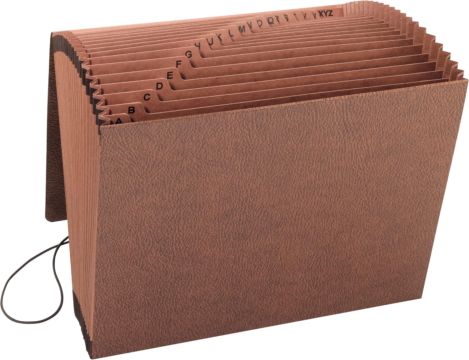 Smead TUFF Expanding File, 31 Pockets, Daily (1-31), Flap and Cord Closure, Letter Size, Redrope (70367)