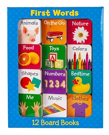 First Words - 12 Board Book Set