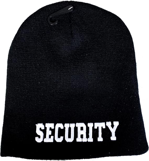 Black Duck Brand 9" Embroidered Security Cuffless Beanie/Skull Cap