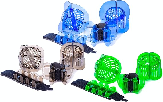 Total Package | Aquatic Isokinetic Pool Exercise System | 3 Sets Aqua Dumbbells | 3 Sets Aqua Leg Fins | Water Weights | All Fitness Levels | Programming Guides