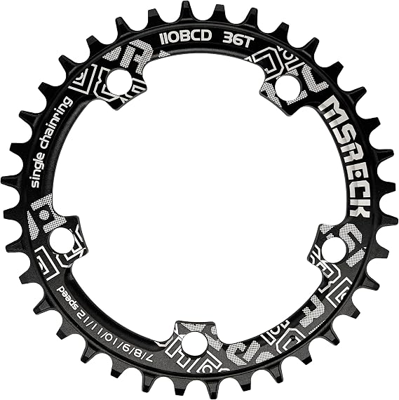 110 BCD Narrow Wide Chainring 36T 38T 40T 42T 44T 46T 48T 50T 52T for 7 to 12 Speed Road Bike