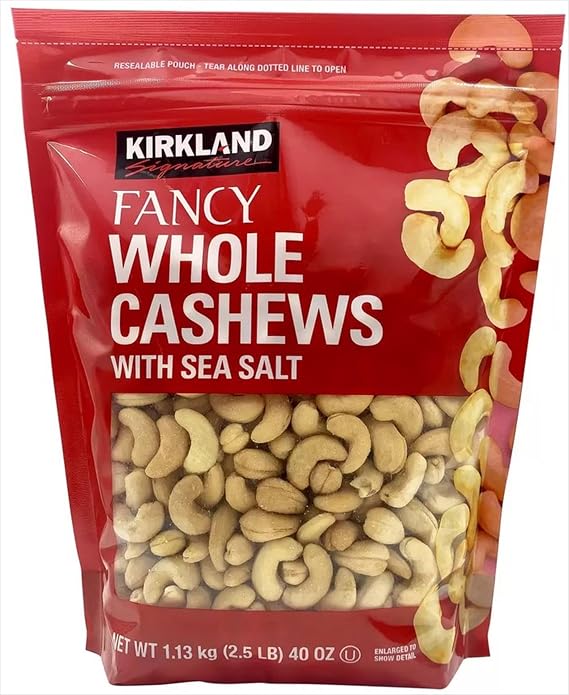 Kirkland Signature Cashew Nut Seasalt 1.13kg