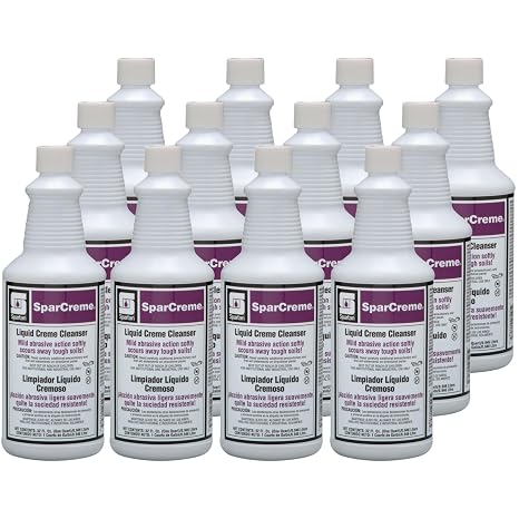 Spartan SparCreme Cleanser - Qt, 12/cs