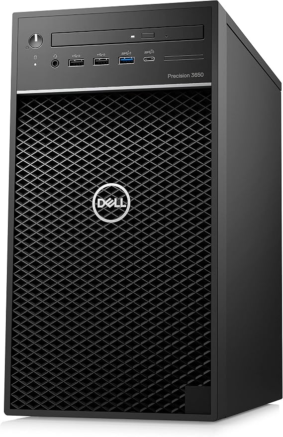 Dell Precision 3000 3650 Workstation - Intel Core i7 Octa-core (8 Core) i7-10700 10th Gen 2.90 GHz - 16 GB DDR4 SDRAM RAM - 512 GB SSD - Tower - Black