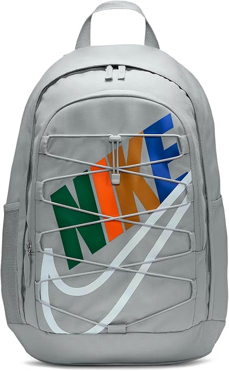 Nike Sportswear Hayward Backpack 2.0 All Over Print (26L) (Wolf Grey/White - Multicolor)