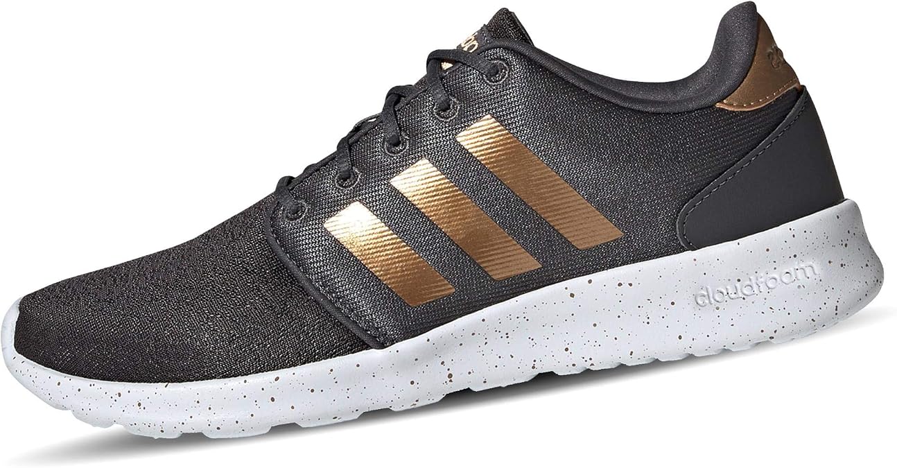 adidas Women's Cloudfoam QT Racer Xpressive-Contemporary Cloudfoam Running Sneakers shoes