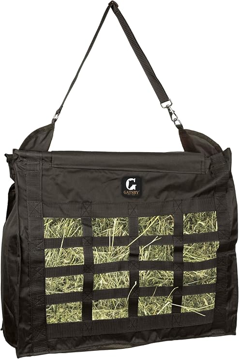 Gatsby Nylon Slow Feed Hay Bag Black