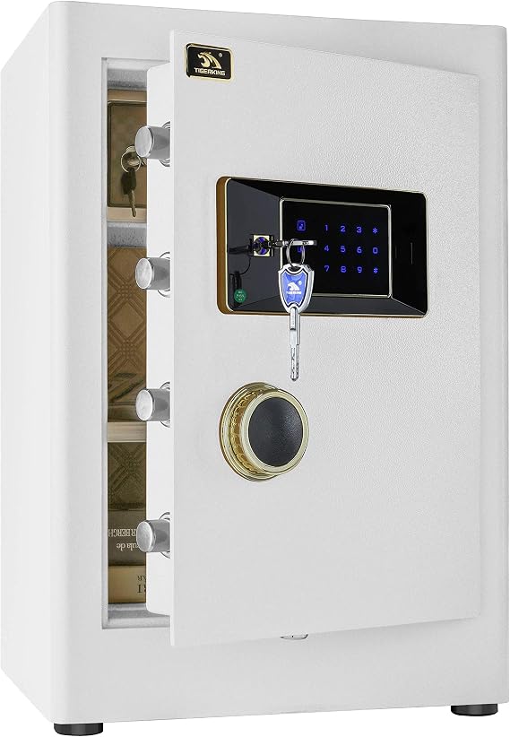 TIGERKING Home Safe with Touchscreen Digital Lock, 2.05 Cu Ft