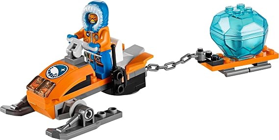 LEGO City Arctic Snowmobile 60032 Building Toy