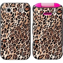 for HMD Barbie Case with Tempered Glass Screen Protector, Heavy-Duty Dual-Layer Protection, Shockproof TPU + Hard PC Hybrid Cover for HMD Barbie 2024, Leopard Print