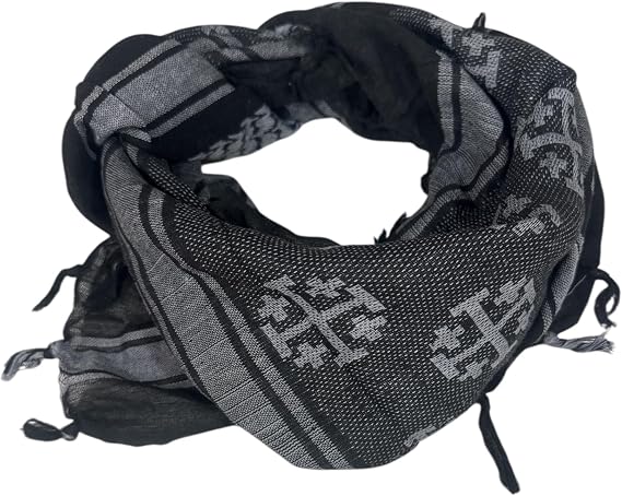 Redemption Tactical Crusader Cross Templar Tactical Scarf Military Shemagh Keffiyeh