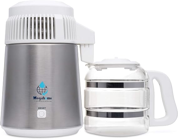 Megahome MH943SWS Water Distiller, Glass Bottle