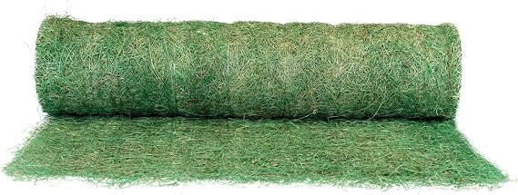 American Excelsior QuickGrass Pro - 4'x50' - Green Erosion Control Blanket Landscape Roll
