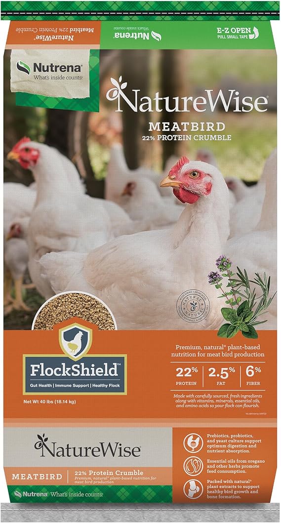 Nutrena NatureWise Meatbird Feed 40lb