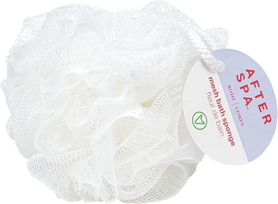 Bath and Shower Mesh Sponge by AfterSpa (Assorted)