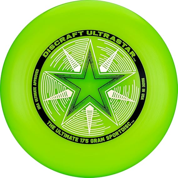 Discraft 175 Gram Green Ultrastar Sport Disc