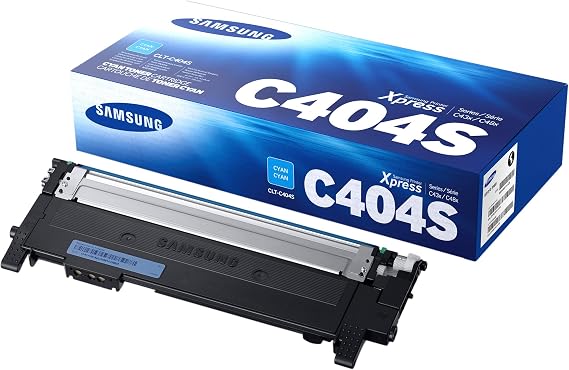 HP Samsung Electronics CLT-C404S/XAA Toner, Cyan (ST970A)