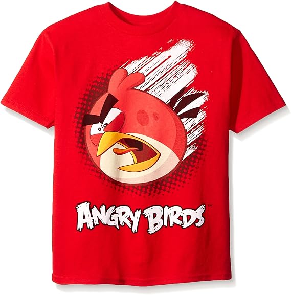 Angry Birds Boys' Short Sleeve T-Shirt