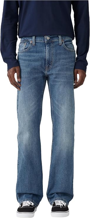 Levi's Men's 527 Slim Boot Cut Jeans, Blue Tunes, 38 W/34 L