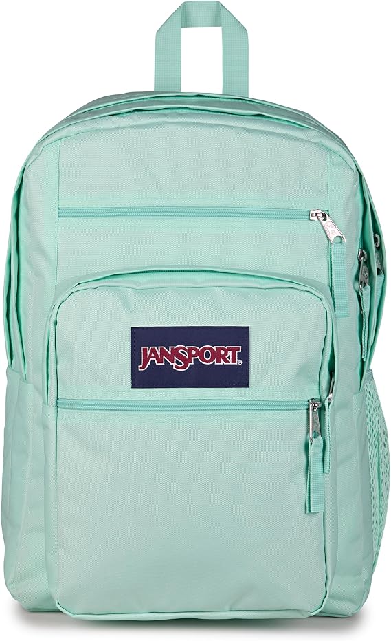 JanSport Laptop Backpack - Computer Bag with 2 Compartments, Ergonomic Shoulder Straps, 15 Laptop Sleeve, Haul Handle - Magic Mint