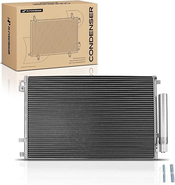 A-Premium Air Conditioning Condenser Compatible with Ford