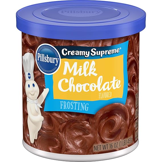 Pillsbury Creamy Supreme Frosting, Milk Chocolate, 16 oz