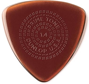 Jim Dunlop Primetone Triangle Grip Pick 1.5MM - 3 Pack