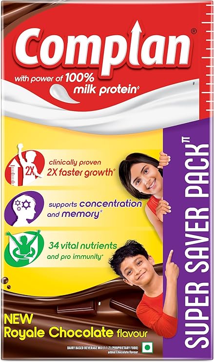 Complan Nutrition And Health Drink Royale Chocolate 750 Gm (Carton)