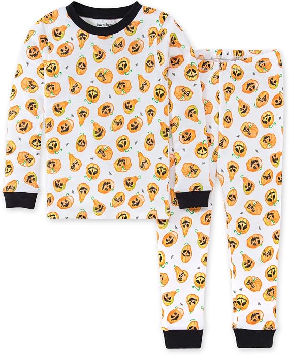 Burt's Bees Baby baby-girls Family Jammies, Matching Holiday Pajamas, Organic Cotton Pjs Pajama Set