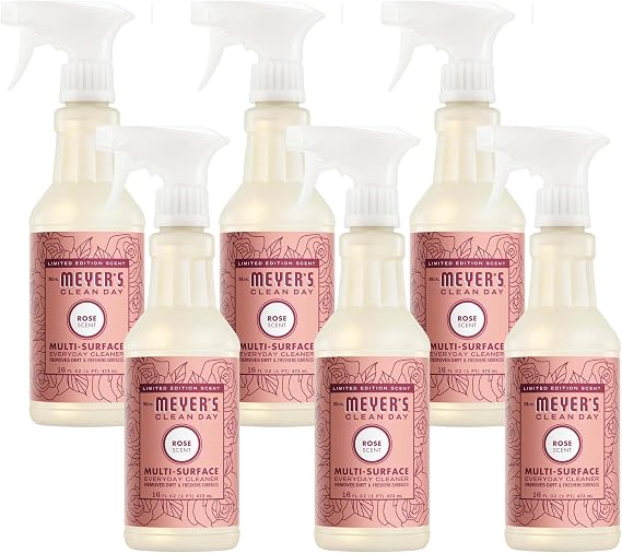 Mrs. MEYER'S Clean Day All-Purpose Cleaner Spray 16 Fl Oz (Rose)