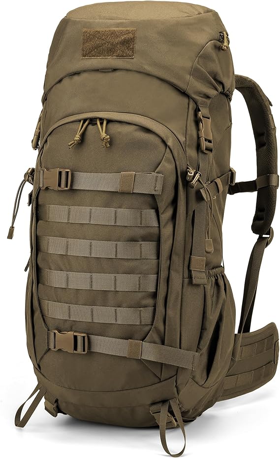 Mardingtop 50L Hiking Backpack,Backpacking Backpack with Rain Cover for Hiking,Backpacking,Rucking,Camping,Survival