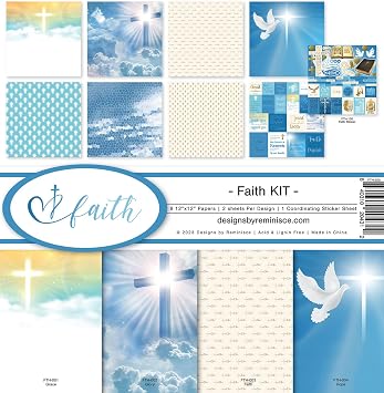 Reminisce Faith Scrapbook Collection Kit