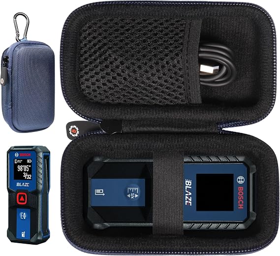 Getgear Laser Distance Measure Case for Bosch GLM100-23 100ft Laser Measure with Backlit Display