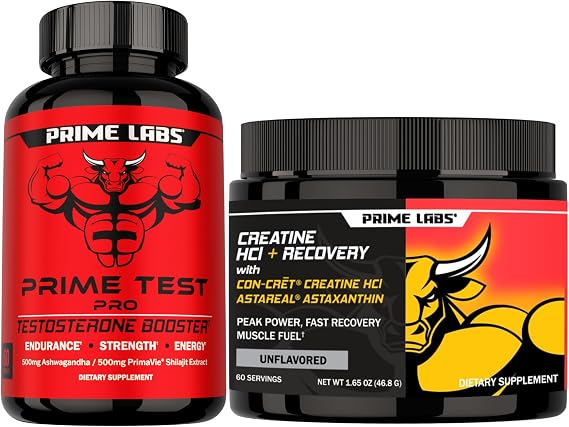 Prime Labs - Prime Test Pro + Creatine/AstaReal Powder