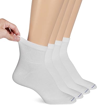 Dr. Scholls womens Diabetes & Circulator Socks - 4 & 6 Pair Packs - Non-binding Moisture Management