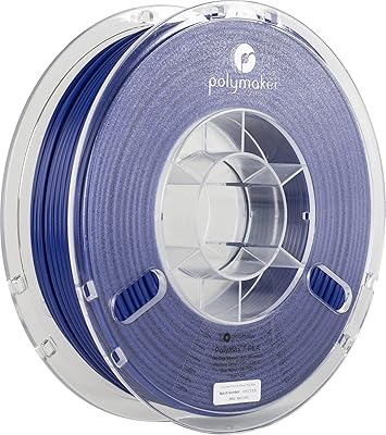 Polymaker Polymax Tough PLA 3D Printer Filament 2.85mm 0.75kg Blue, PolyMax 3D Printing PLA Filament Blue, Tougher Than PLA 3D Filament, High Impact Strength for Functional Application