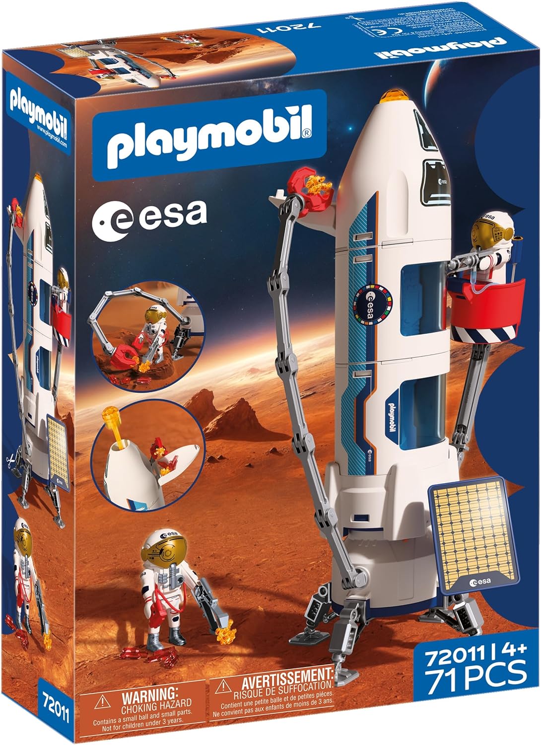PLAYMOBIL ESA: Mars Study Rocket