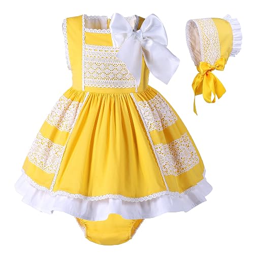 Pettigirl Girls Vintage Easter Spring Lace Tulle Ruffle Boutique Clothes Toddler Pretty Birthday Party Fancy Dresses